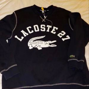 Crew Neck Lacoste Sweatshirt